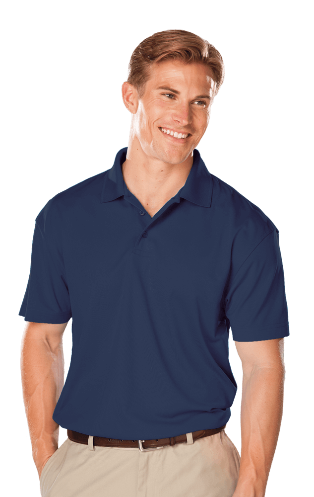 Blue Generation Men's TALL Value Moisture Wicking Polo
