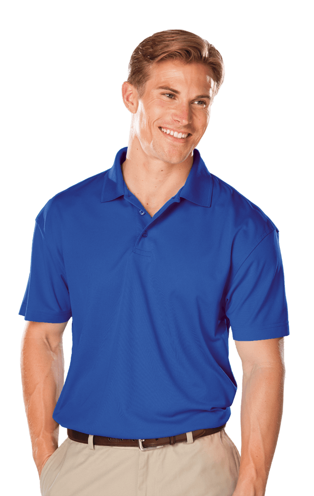 Blue Generation Men's Value Moisture Wicking Polo-7