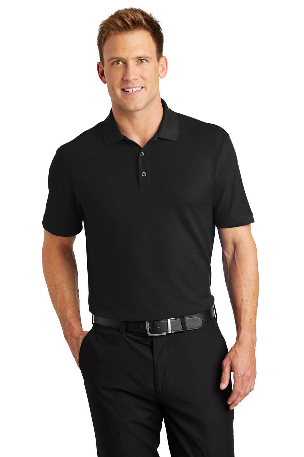 Port Authority TALL Core Classic Pique Polo