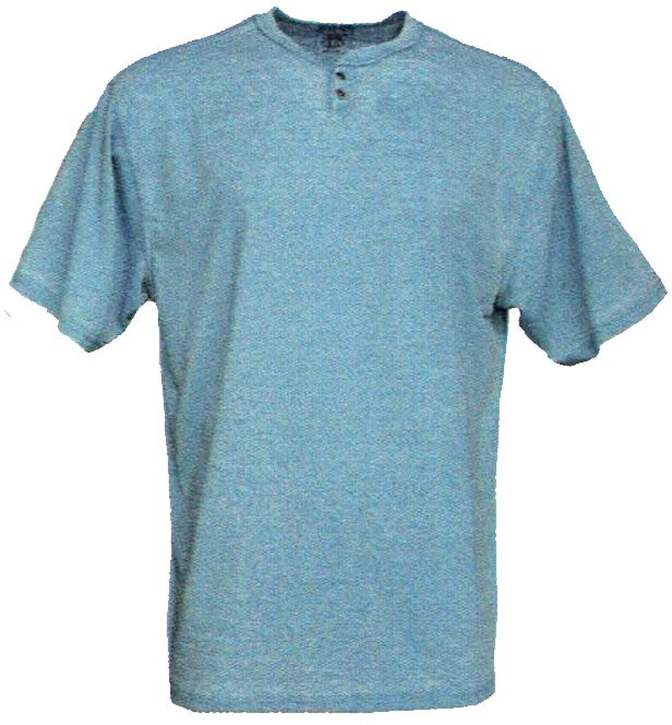 Foxfire 3 Button Indigo Washed Henley Tee-2