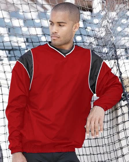 Rawlings 2 Tone 100% Poly Windshirt Closeout-2