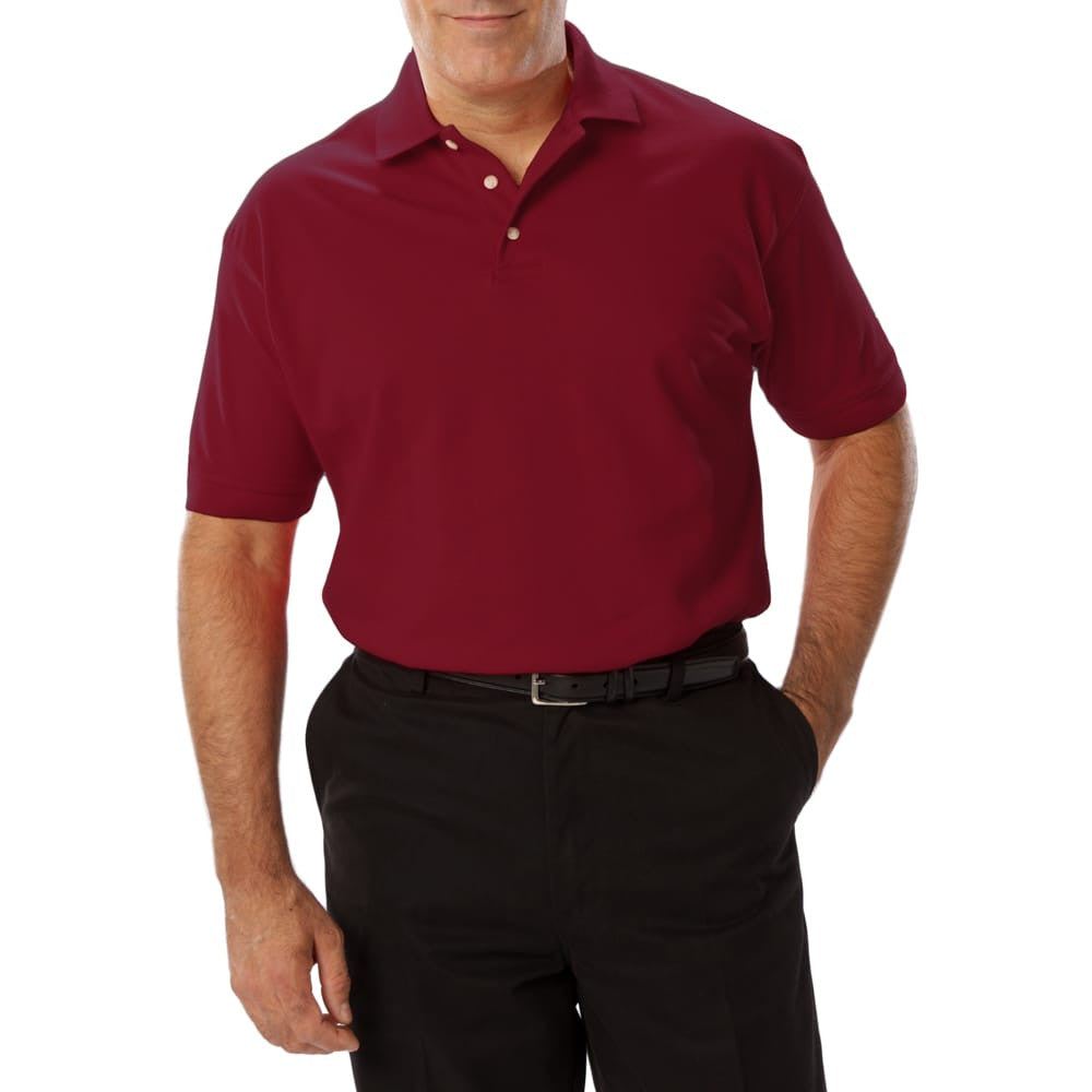 Blue Generation Men's 60/40 Tall Pique Polo Shirt-1