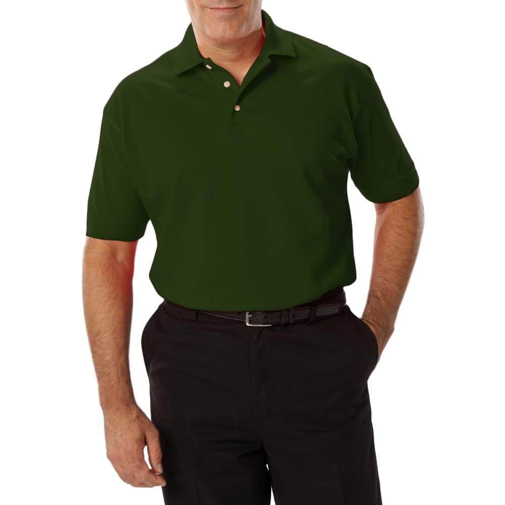 Blue Generation Men's 60/40 Tall Pique Polo Shirt-2