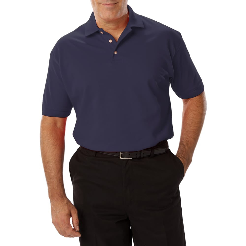 Blue Generation Men's 60/40 Tall Pique Polo Shirt-9
