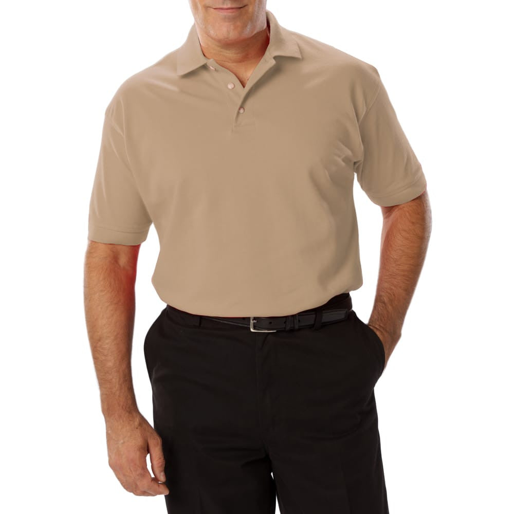Blue Generation Men's 60/40 Tall Pique Polo Shirt-10