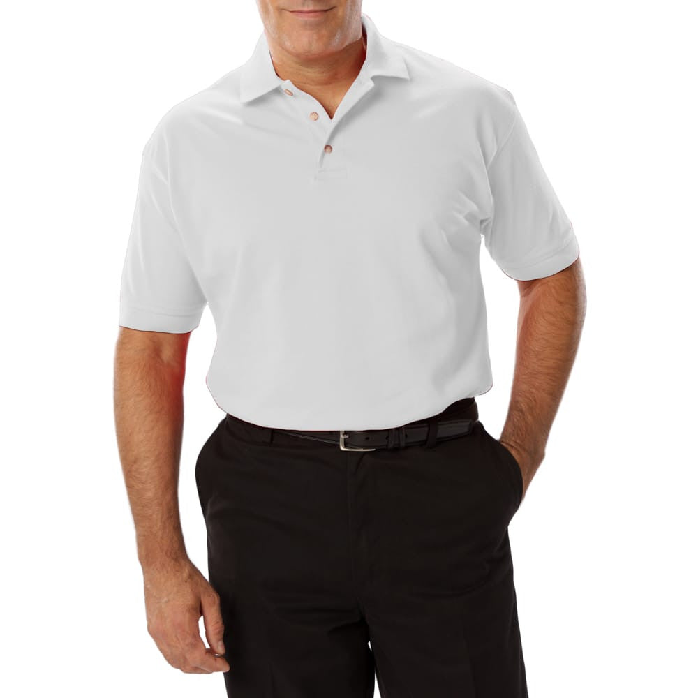 Blue Generation Men's 60/40 Tall Pique Polo Shirt-3