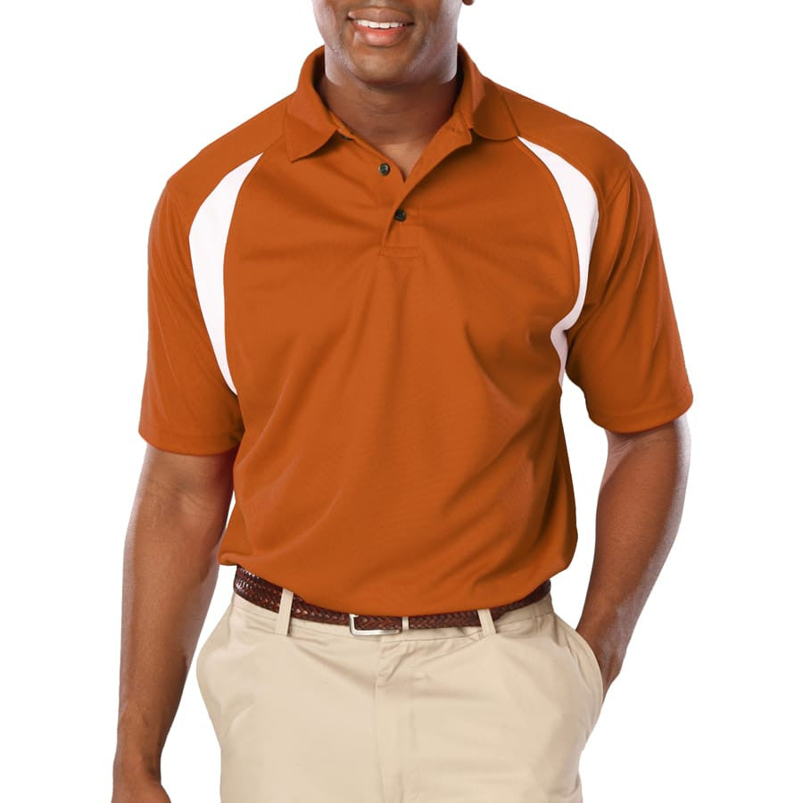 Blue Generation Men's Raglan Wicking Polo-1
