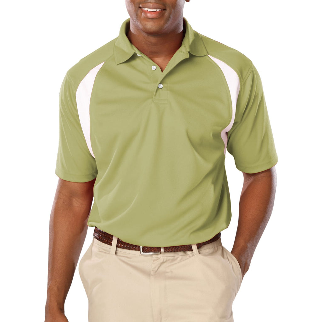 Blue Generation Men's Raglan Wicking Polo-5