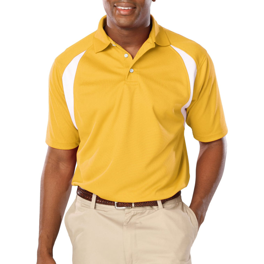 Blue Generation Men's Raglan Wicking Polo-2