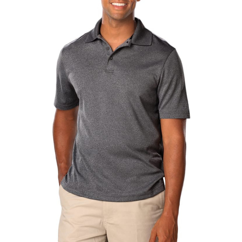 Blue Generation Men's Heather Polo-5