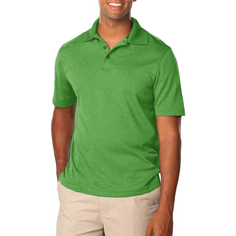 Blue Generation Men's Heather Polo-6
