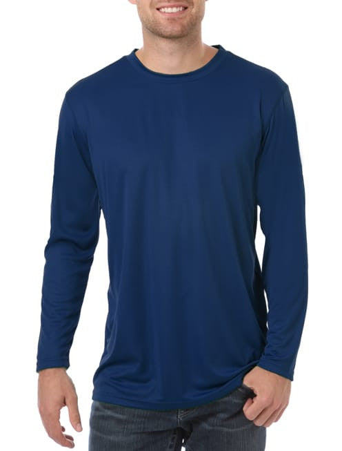 Blue Generation Long Sleeve Wicking Tee-1