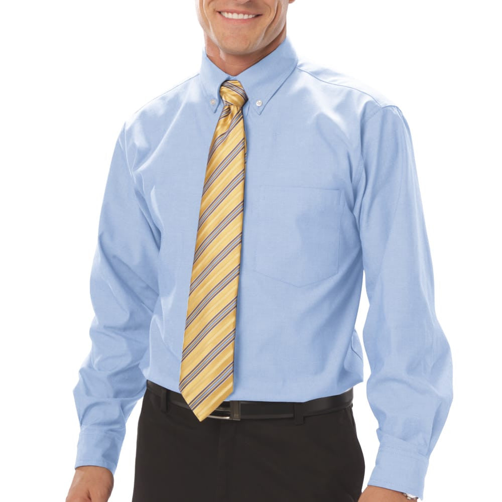 Blue Generation Men's Cotton/Poly Long Sleeve Oxford Shirt