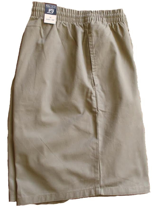 Full Blue Brand Men's Pull On Twill Short Closeout-1