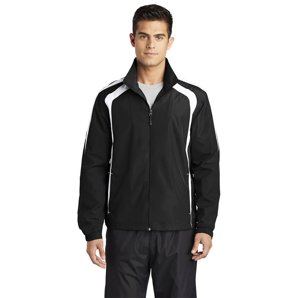 Sport-Tek Colorblock Raglan Track Jacket-2