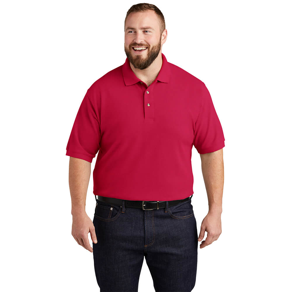 Port Authority Heavyweight Cotton Pique Polo-1