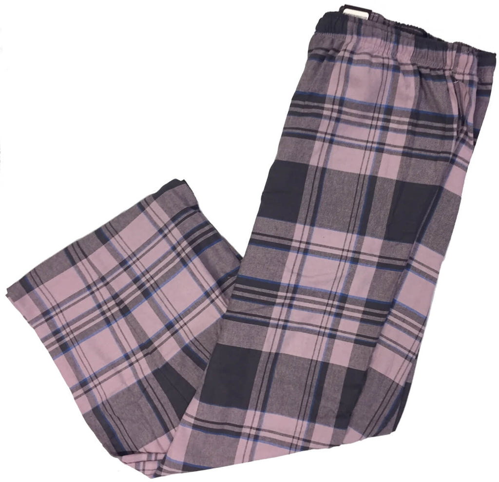 Men's Plaid Flannel Lounge Pants-12