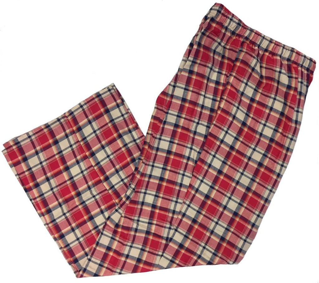 Men's Plaid Flannel Lounge Pants-8