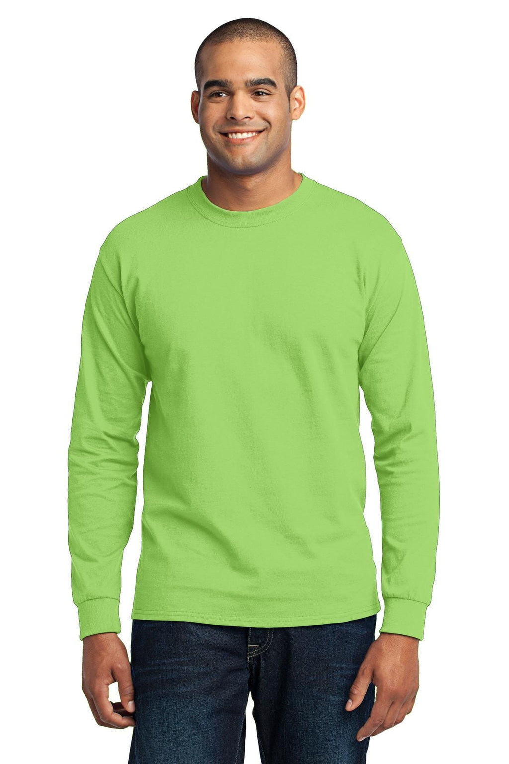 Port & Company 50/50 Poly/Cotton Tall Long Sleeve Tee-14
