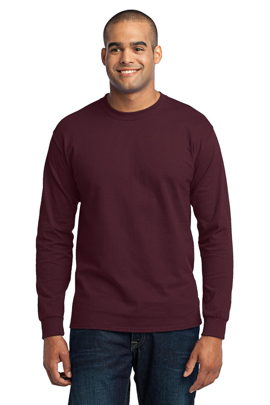 Port & Company 50/50 Poly/Cotton Tall Long Sleeve Tee-6