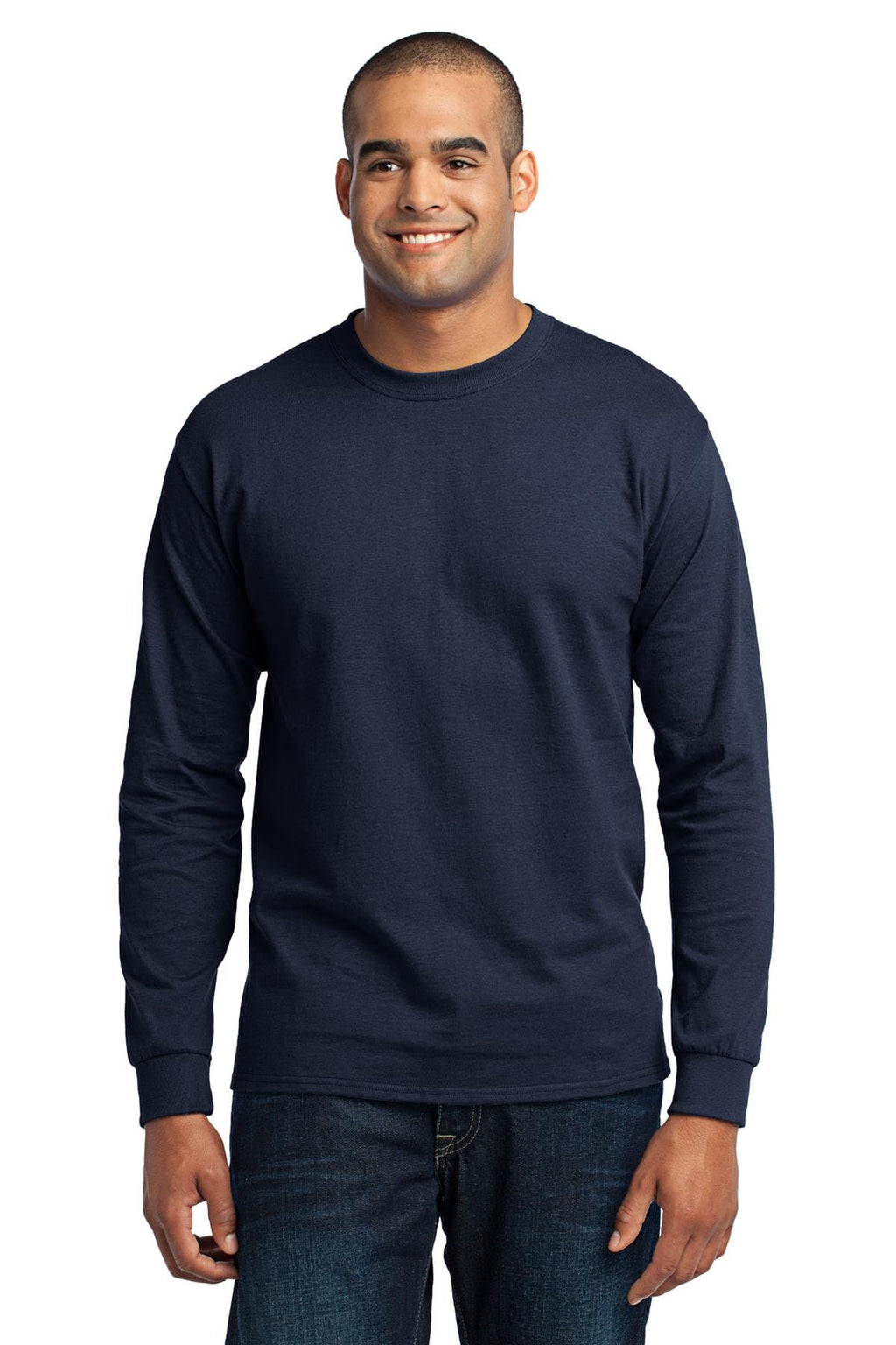 Port & Company 50/50 Poly/Cotton Tall Long Sleeve Tee-7
