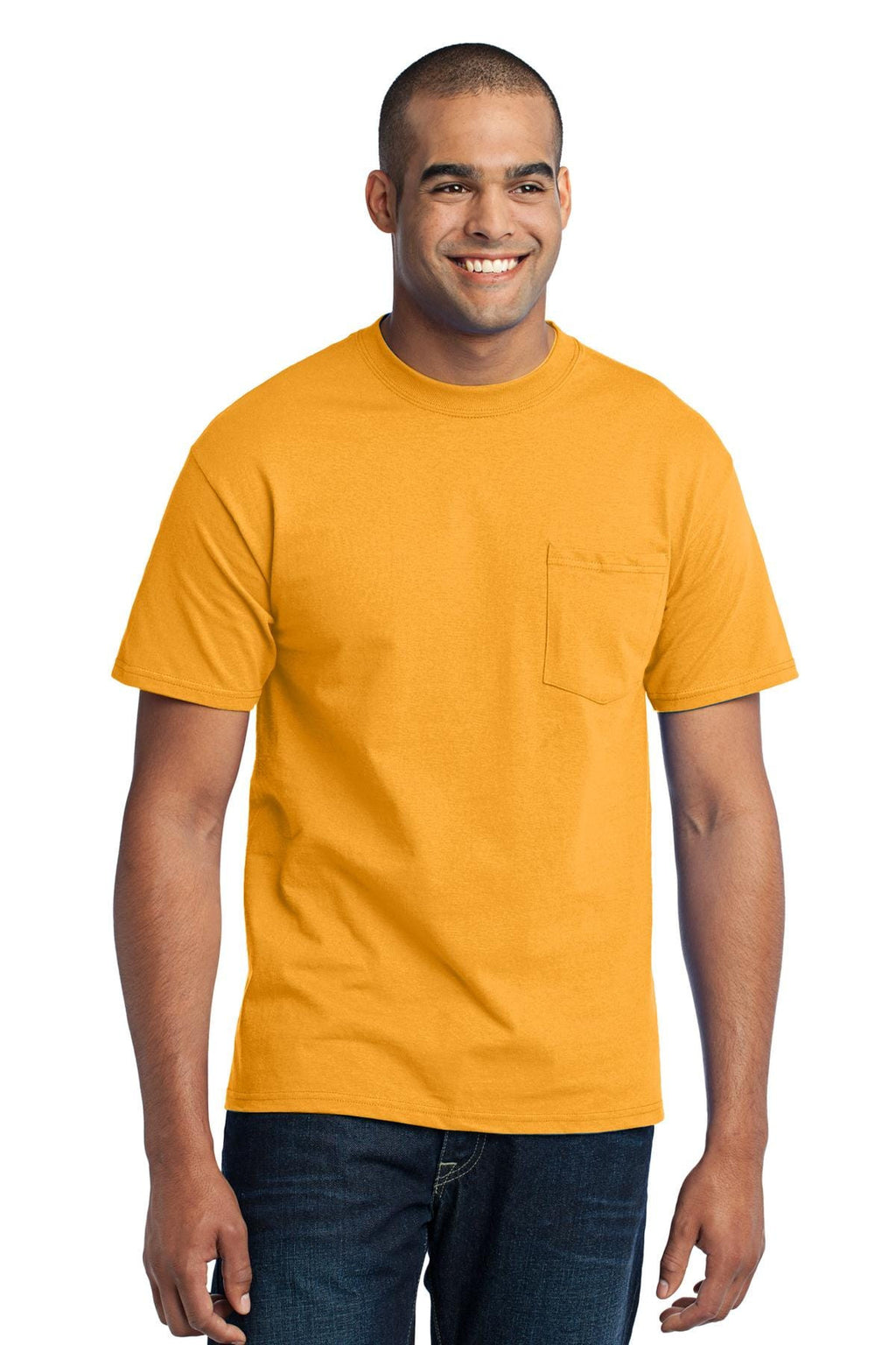 Port & Company TALL 50/50 Poly/Cotton Pocket Tee-8