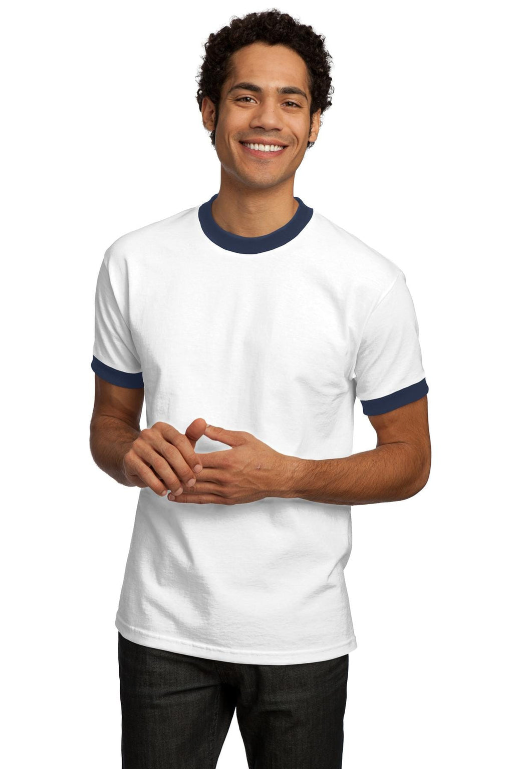 Port & Company Ringer T-Shirt Closeout-3