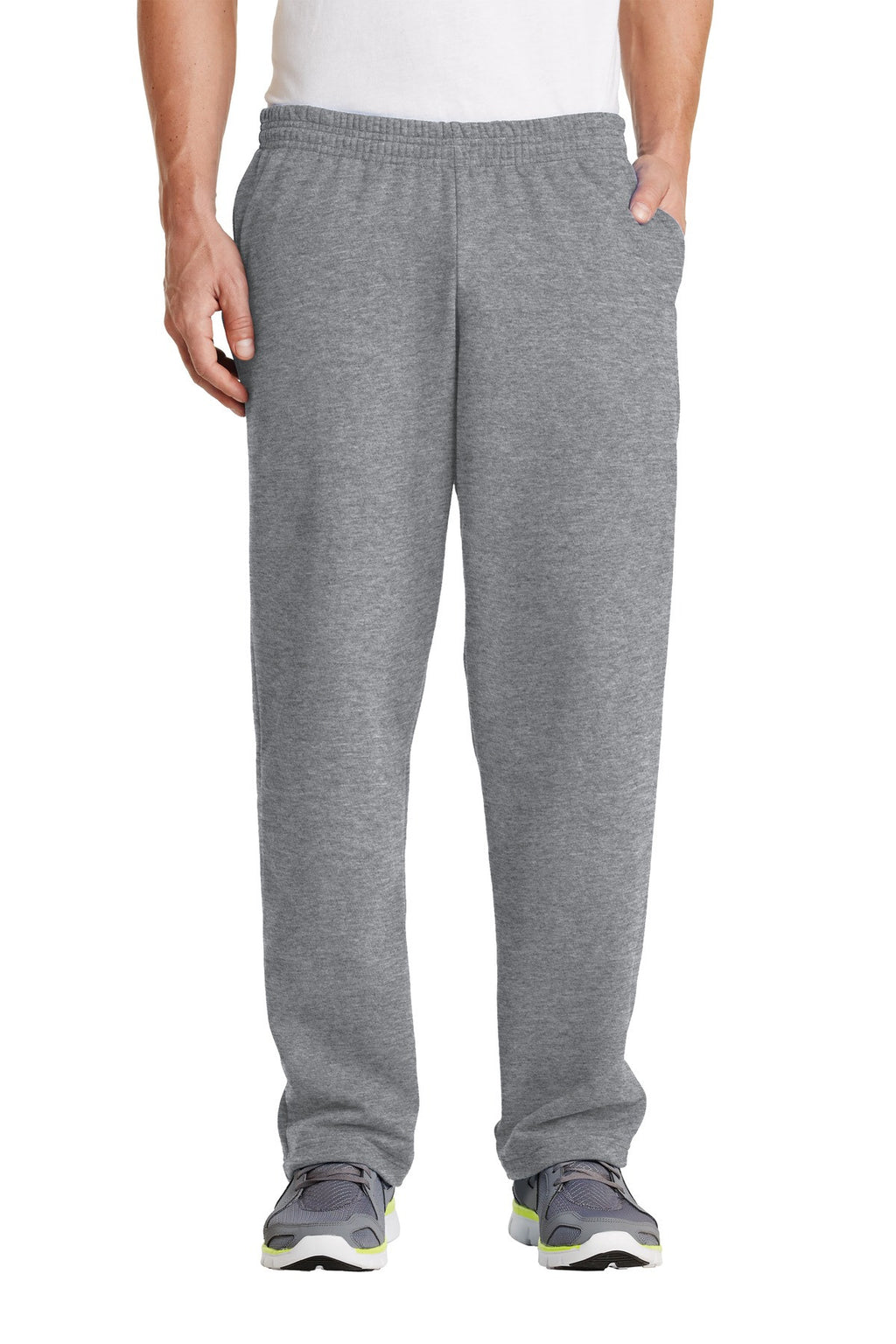 Port & Company Classic Open Bottom Sweatpant With Pockets-5