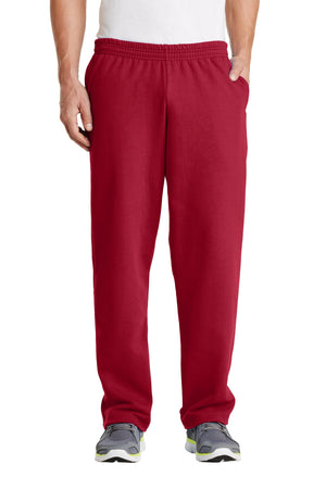 Port & Company Classic Open Bottom Sweatpant With Pockets