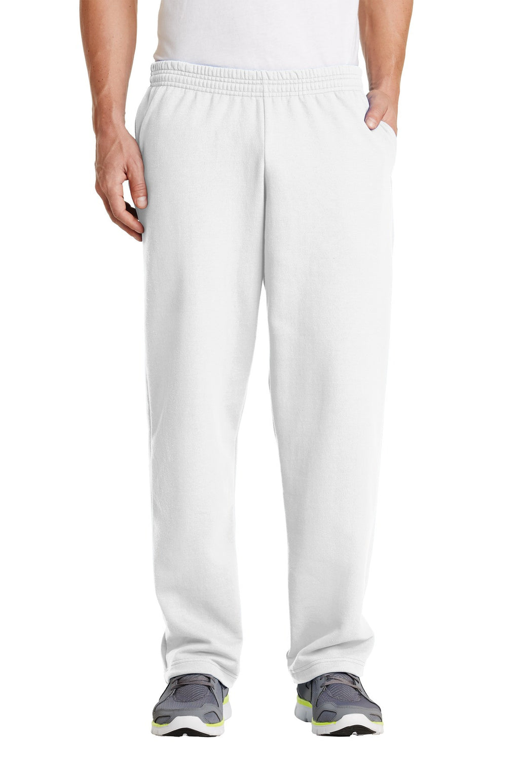 Port & Company Classic Open Bottom Sweatpant With Pockets-7