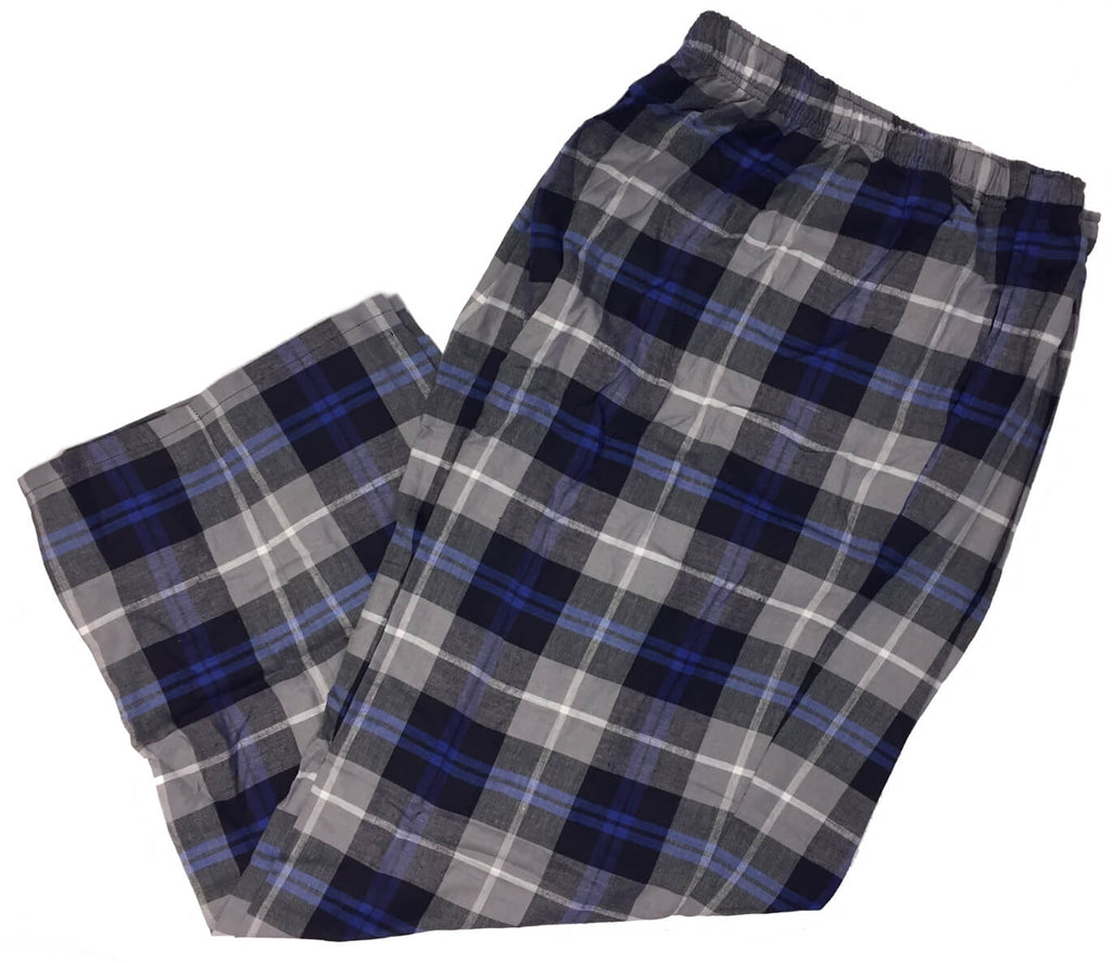 Men's Plaid Flannel Lounge Pants-11
