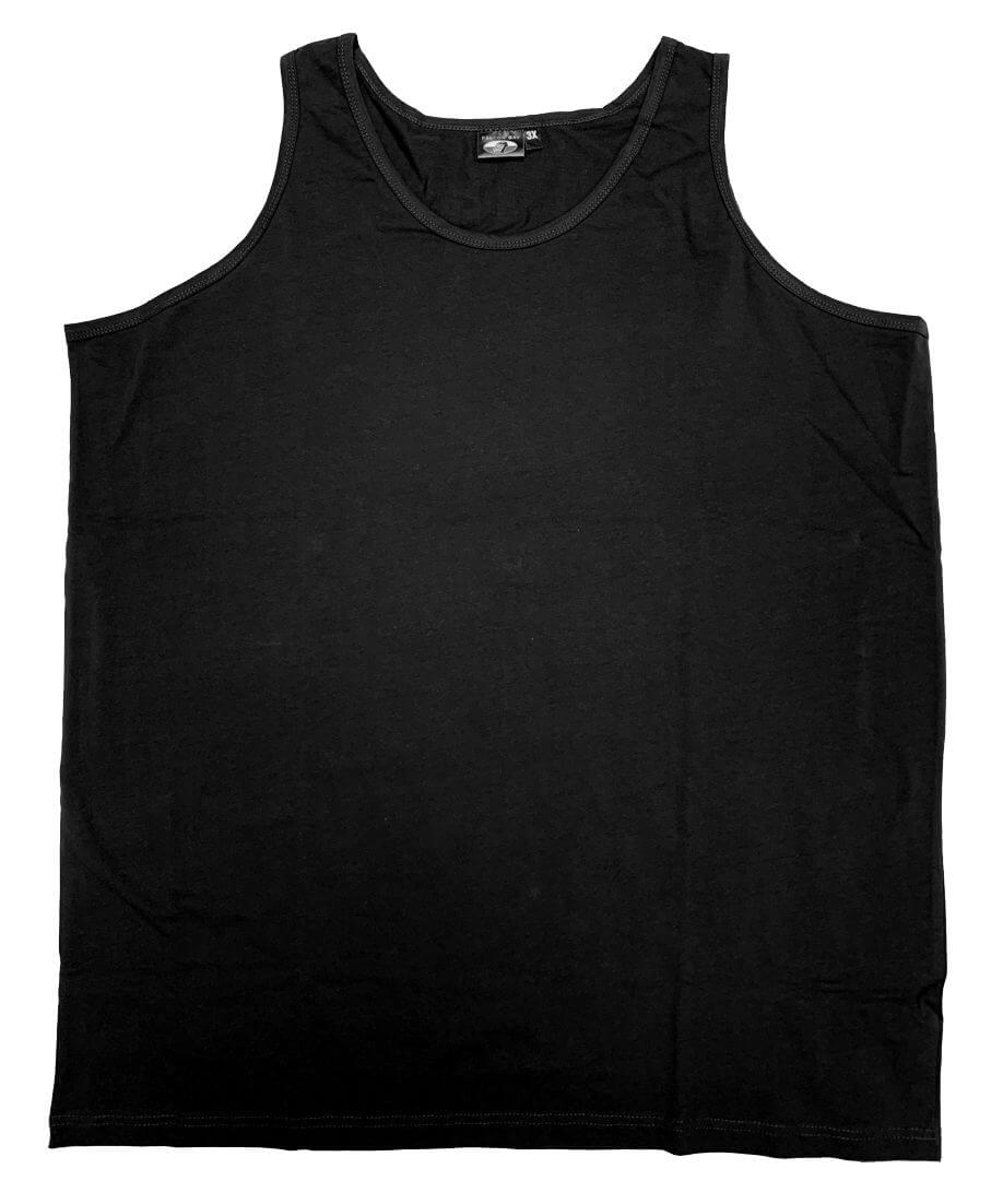 Falcon Bay Big Man Cotton Tank Top black