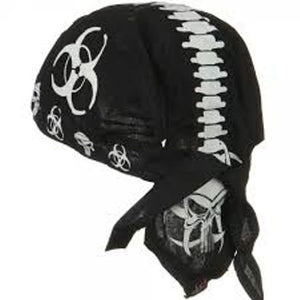 BIOHAZARD Danbanna Style One Piece Dew Rag Bandanna