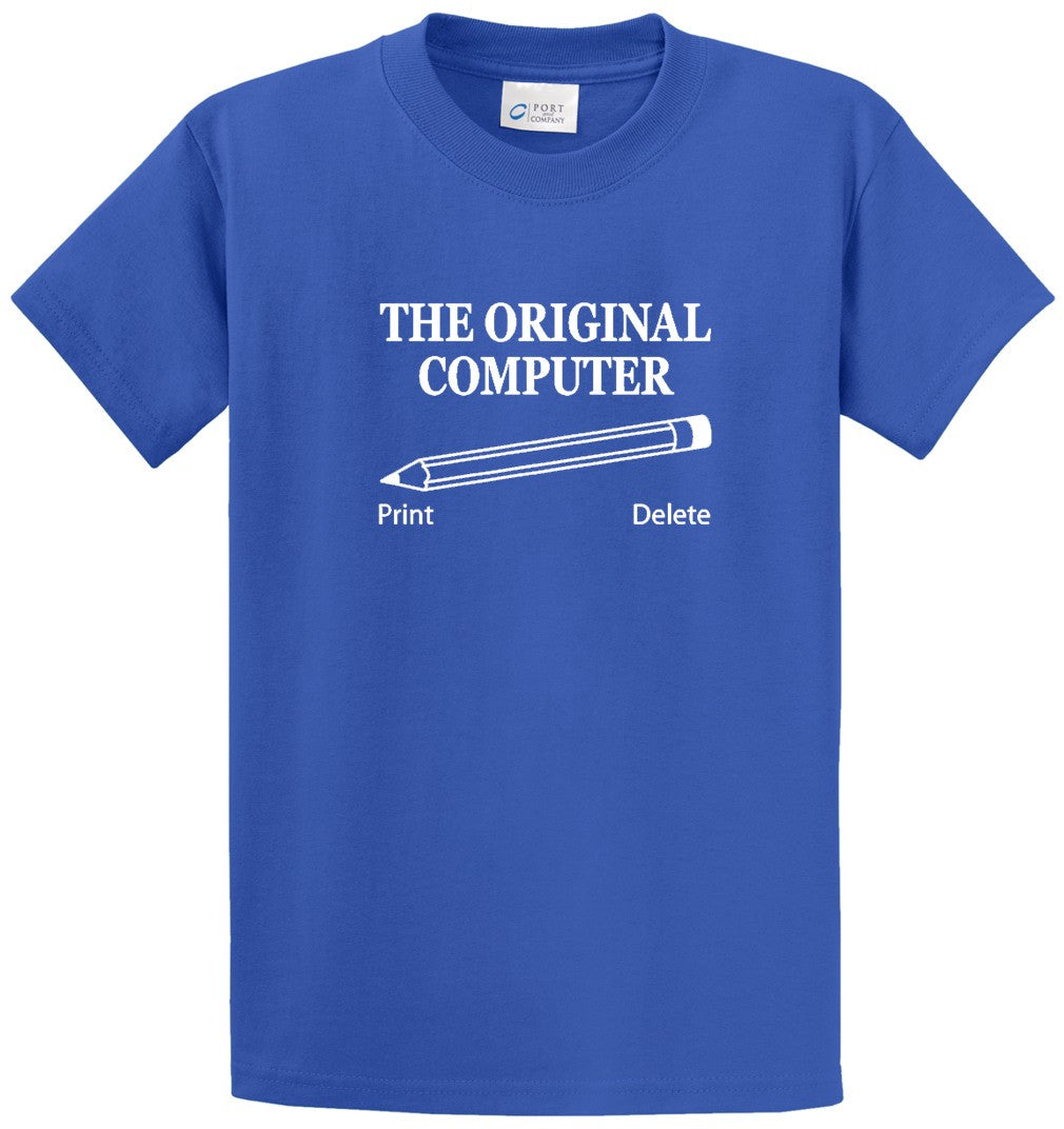 Original Computer Printed Tee Shirt-1