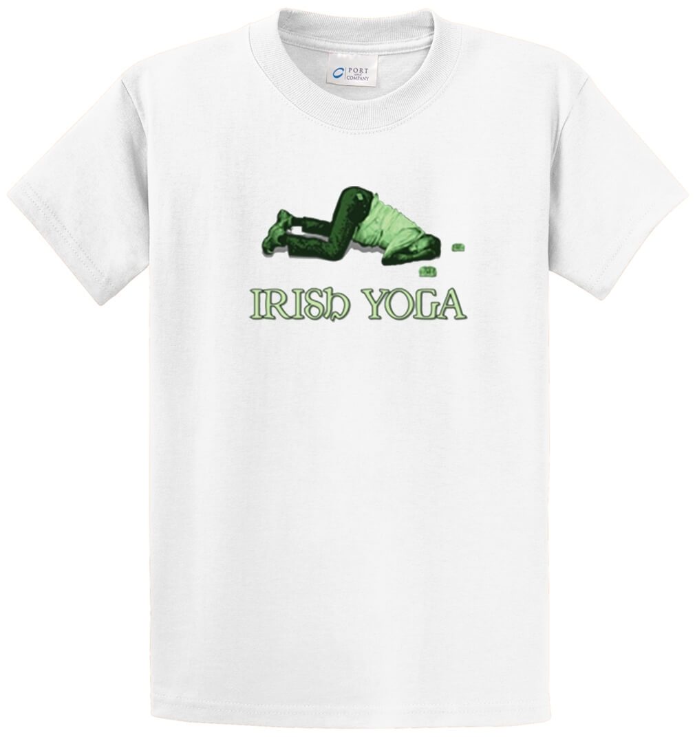 Irish Yoga Printed Tee Shirt-1