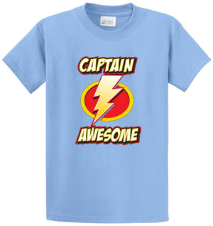 Captain Awesome Printed Tee Shirt