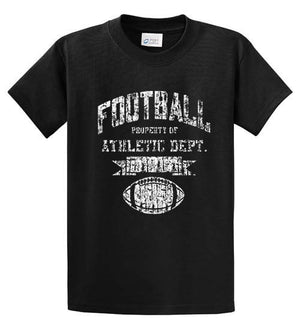 Football Athletic Dept Printed Tee Shirt