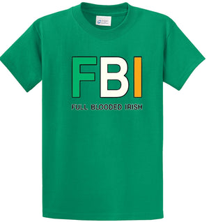 FBI Irish Printed Tee Shirt