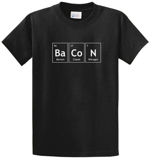 Elements Of Bacon Printed Tee Shirt