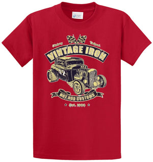 Vintage Iron Printed Tee Shirt