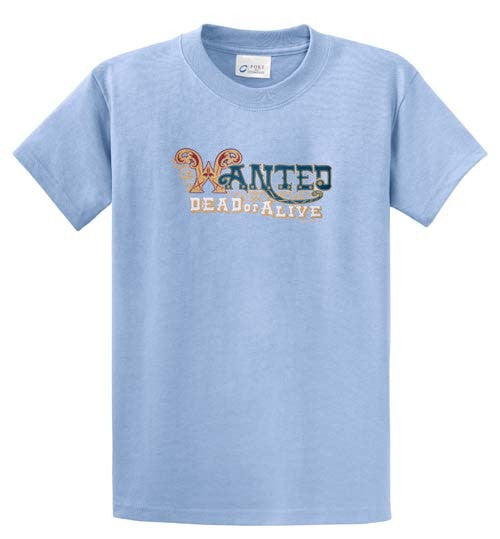 Wanted Printed Tee Shirt-1