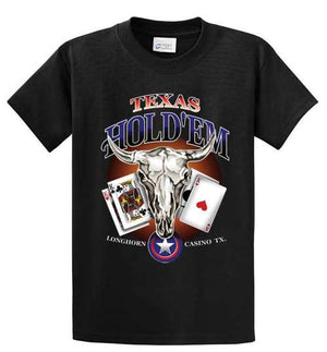 Texas Hold'Em Printed Tee Shirt