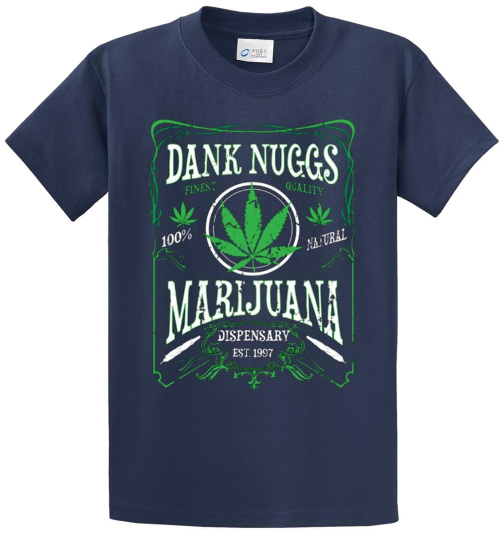 Dank Nuggs Printed Tee Shirt-1