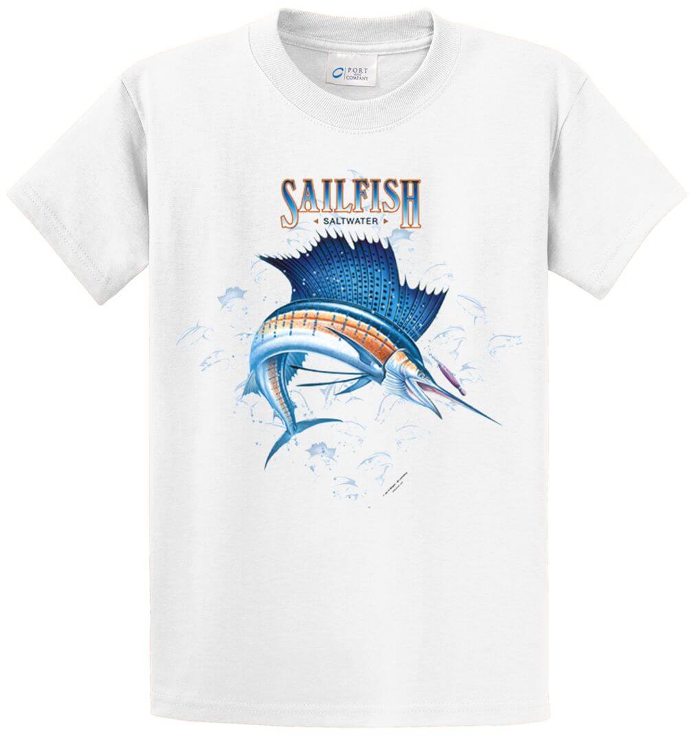 Sailfish Diamond Printed Tee Shirt-1