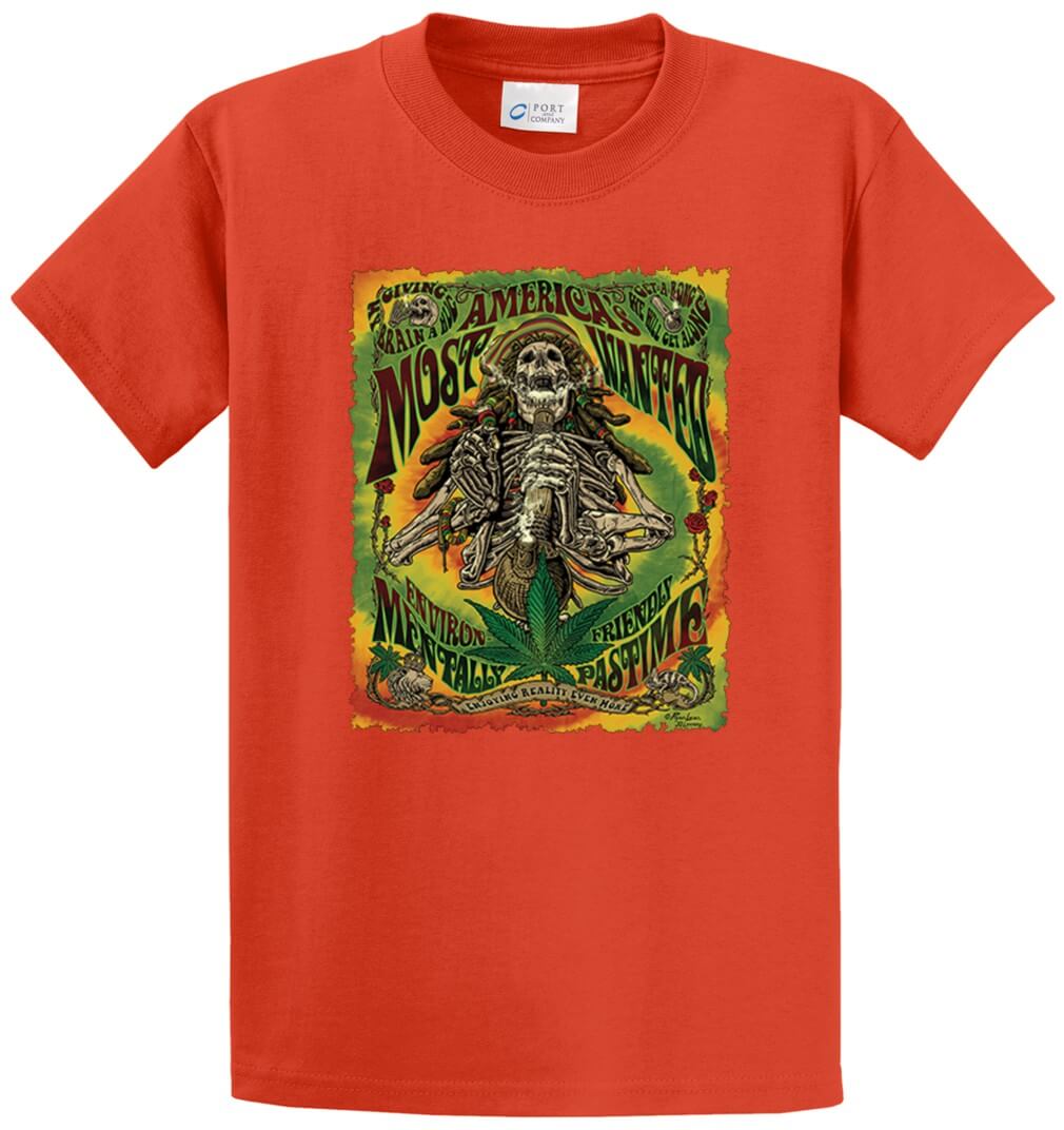 Most Wanted Printed Tee Shirt-1