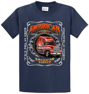 American Trucker Printed Tee Shirt