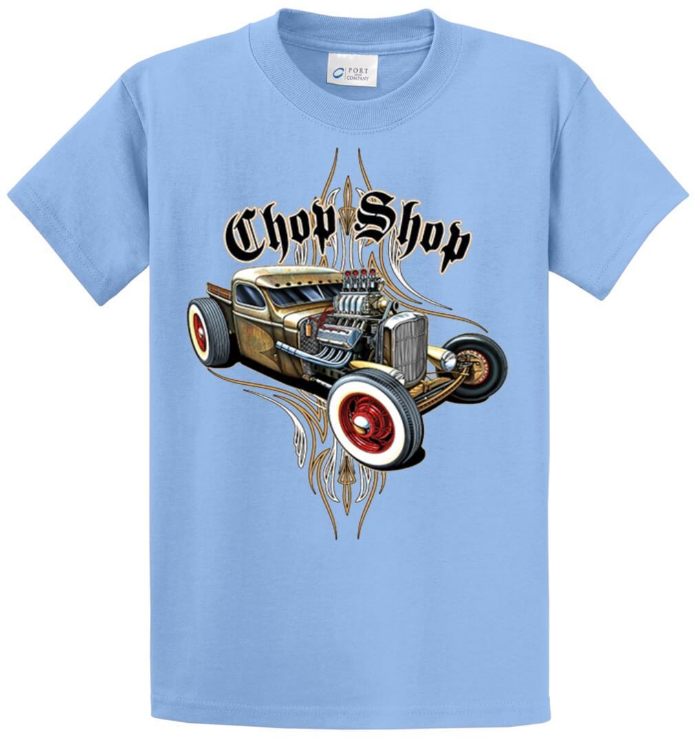 Rat Rod Chop Shop Printed Tee Shirt-1