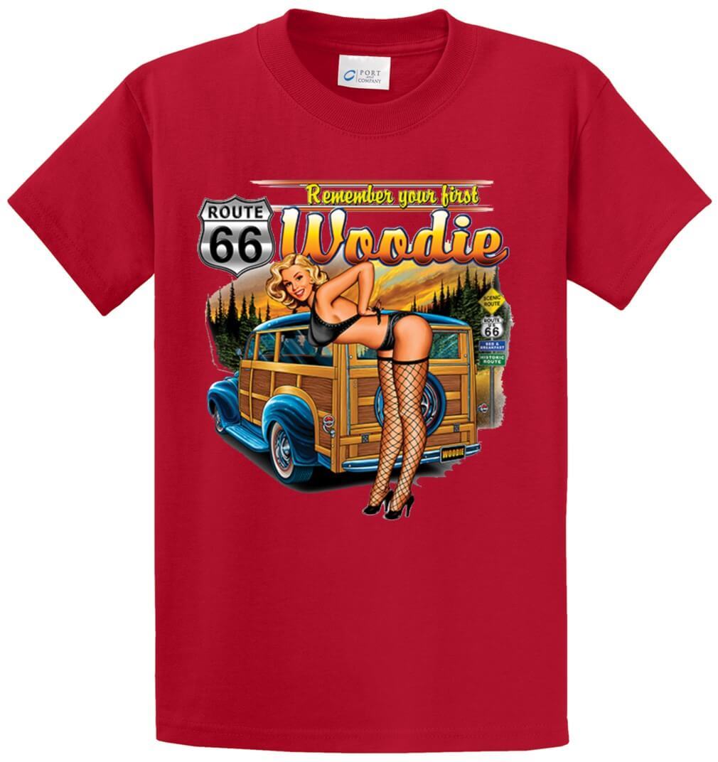 First Woodie Printed Tee Shirt-1