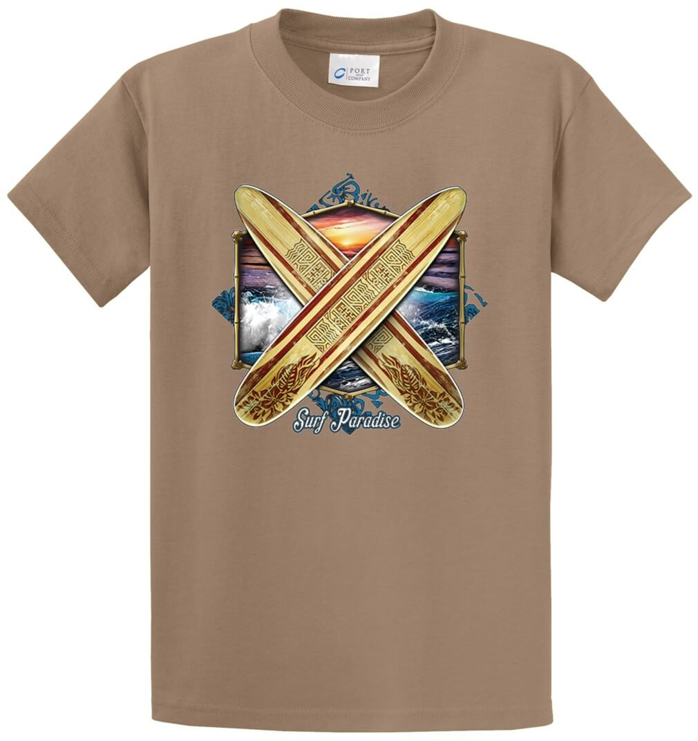 Surf Paradise Printed Tee Shirt-1