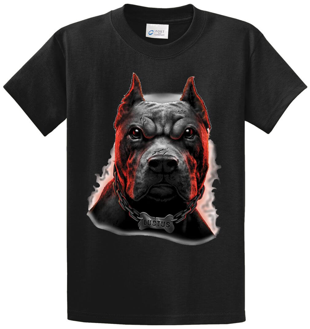 Luctus Doberman Printed Tee Shirt-1